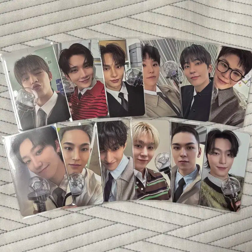 세븐틴 10주년 캐럿존 포카 일괄