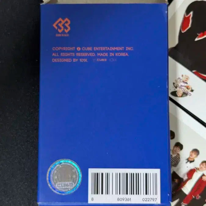 비투비 플레이그라운드 폴라로이드 세트
