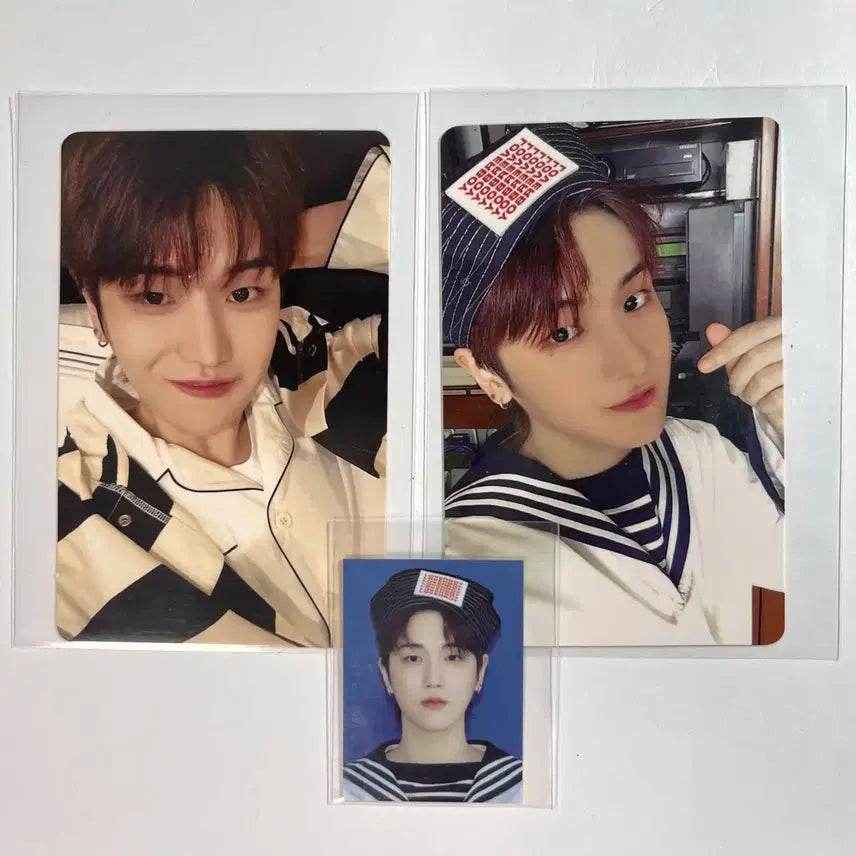 보넥도 리우 멤버십키트 1기 포카 증사 set