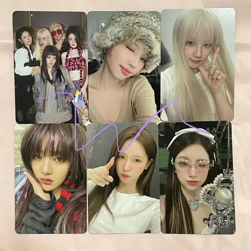 아이들 포토카드 중국kfc콜라보 세트양도