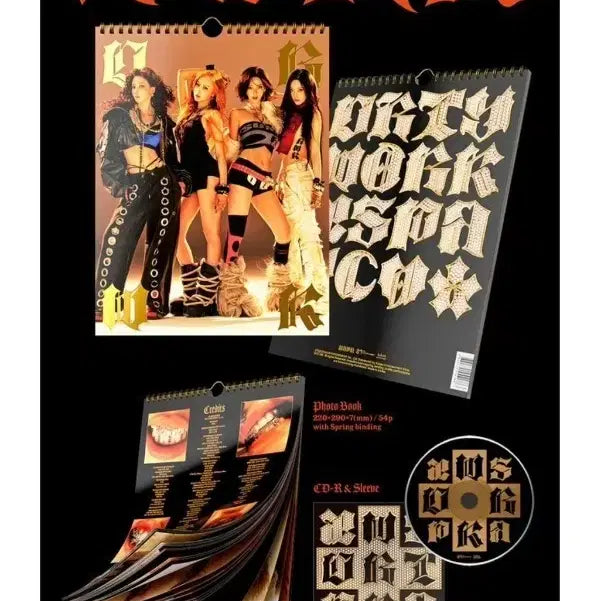 에스파 미개봉 앨범 더티워크4