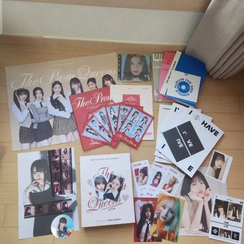 아이브 프롬퀸즈 앨범 및 공식굿즈 일괄판매합니다.(원영,리즈 공식포카 있