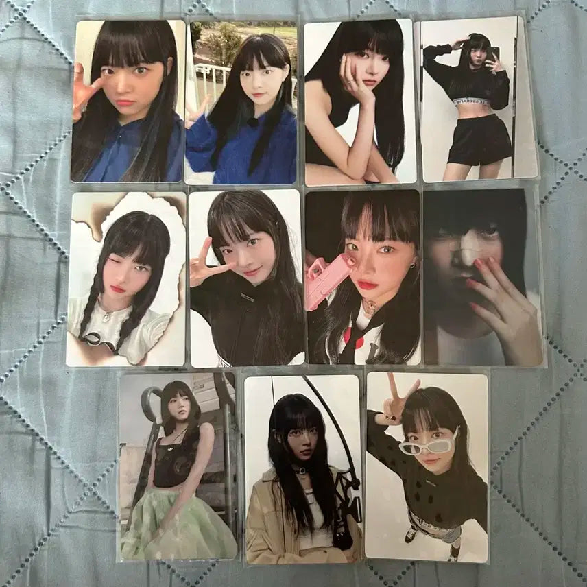 르세라핌 은채 포카