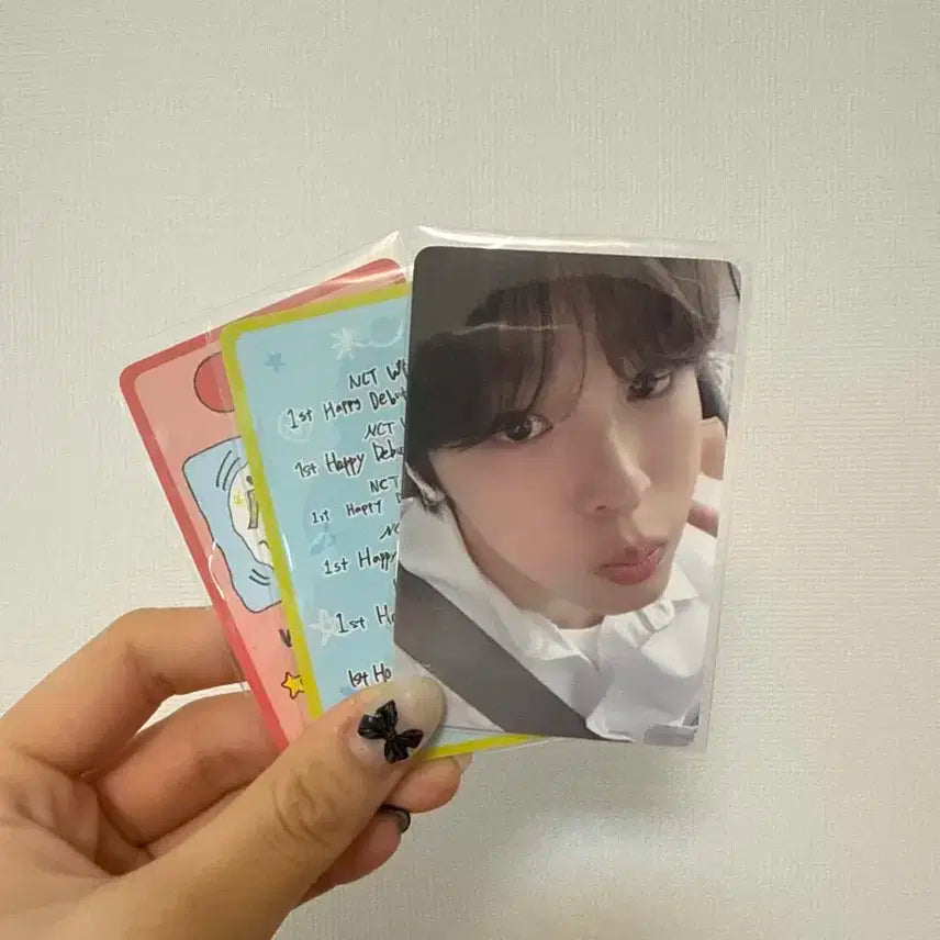 엔시티위시 리쿠 1주년 엠디 럭키카드세트 포카