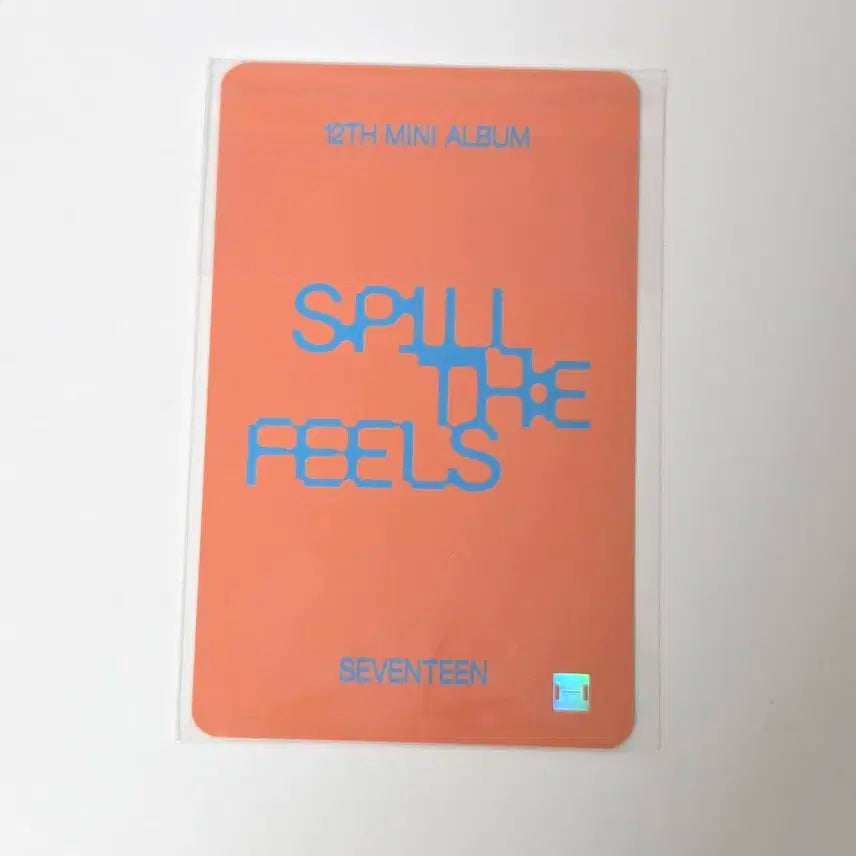 세븐틴 spill the feels 위드뮤 럭드 정한 미개봉