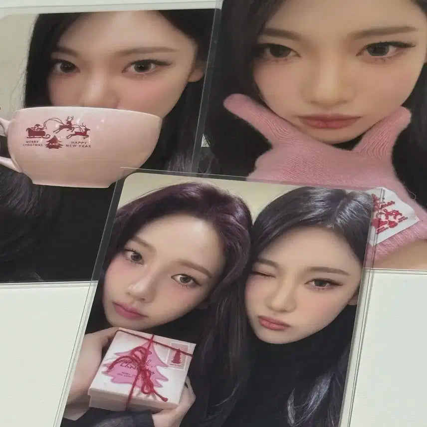 에스파 닝닝 2024 핑크크리스마스 일괄