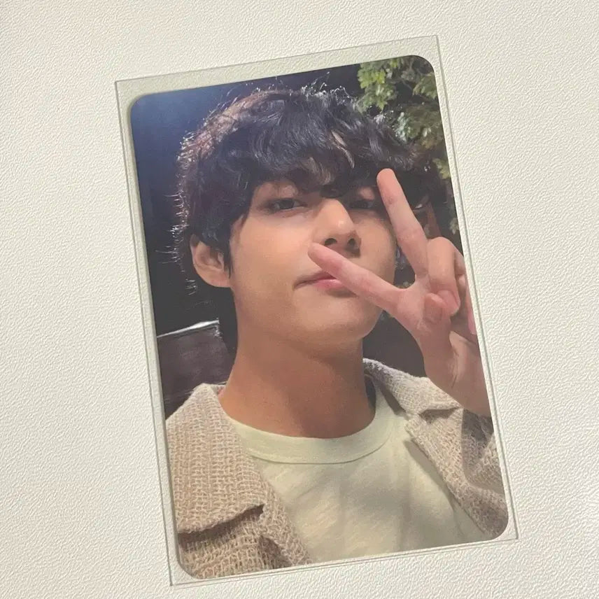 방탄소년단 일본 맵솔7 JOURNEY 앨범 태형 포토카드