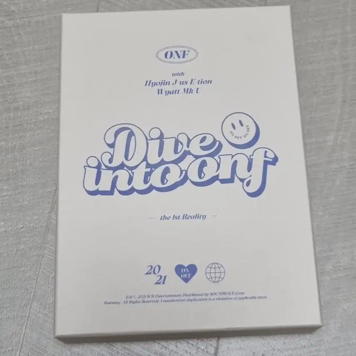 온앤오프 리얼리티 (Dive info ONF)