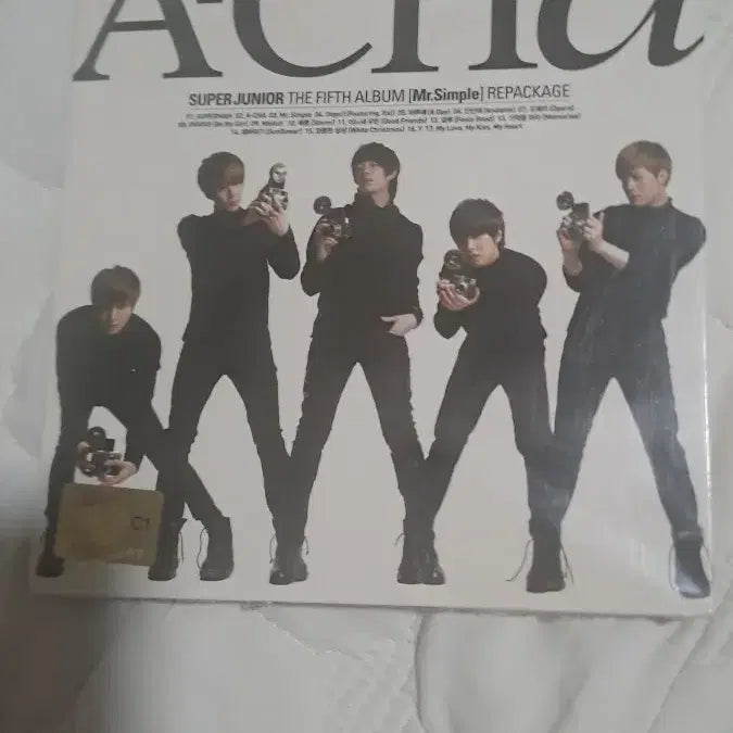 슈퍼주니어 아차 앨범 미개봉 팝니다