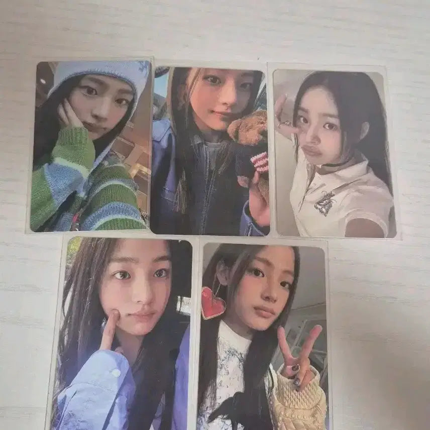 뉴진스 민지 포카 일괄판매