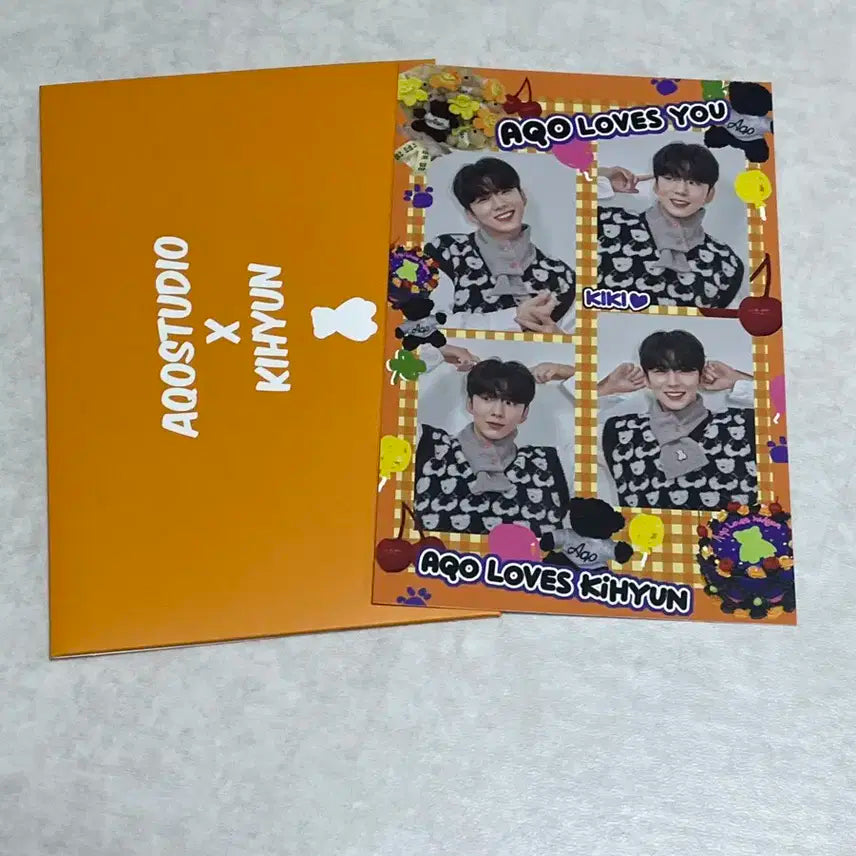 몬스타엑스 기현 아코 스티커 네컷사진 팝니다