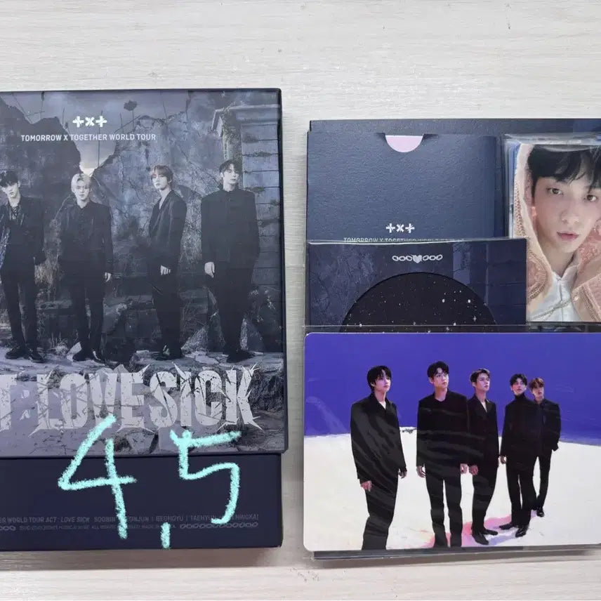 TXT 투바투 럽식 콘서트 dvd 풀셋 판매 양도 연준 수빈 범규
