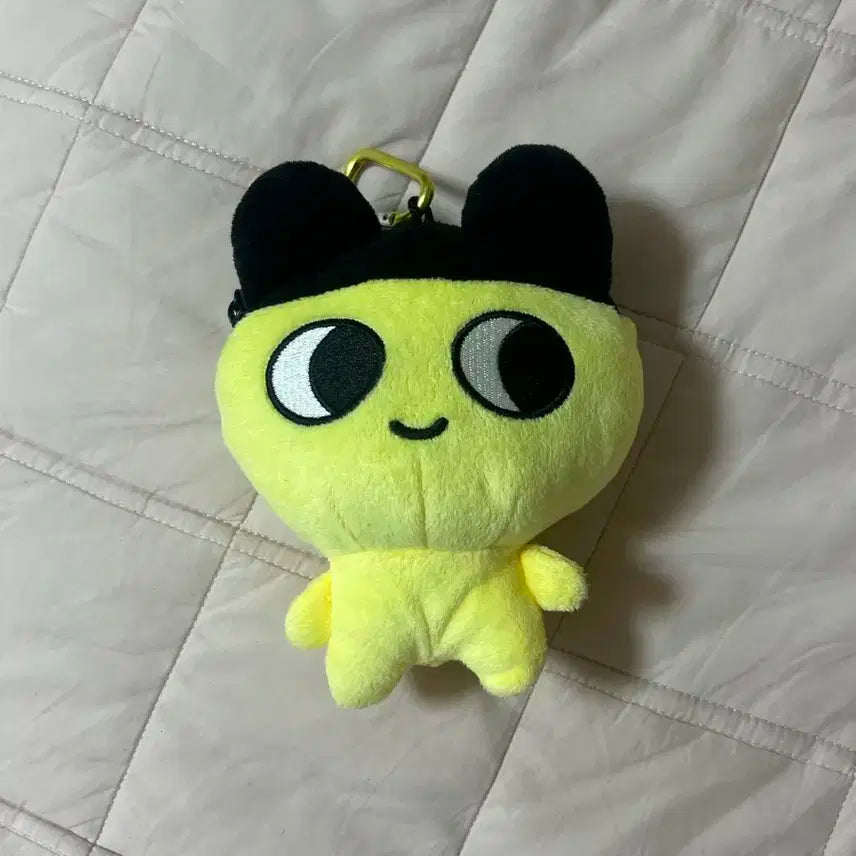다마고치 마메치 인형 키링 카라비너 파우치