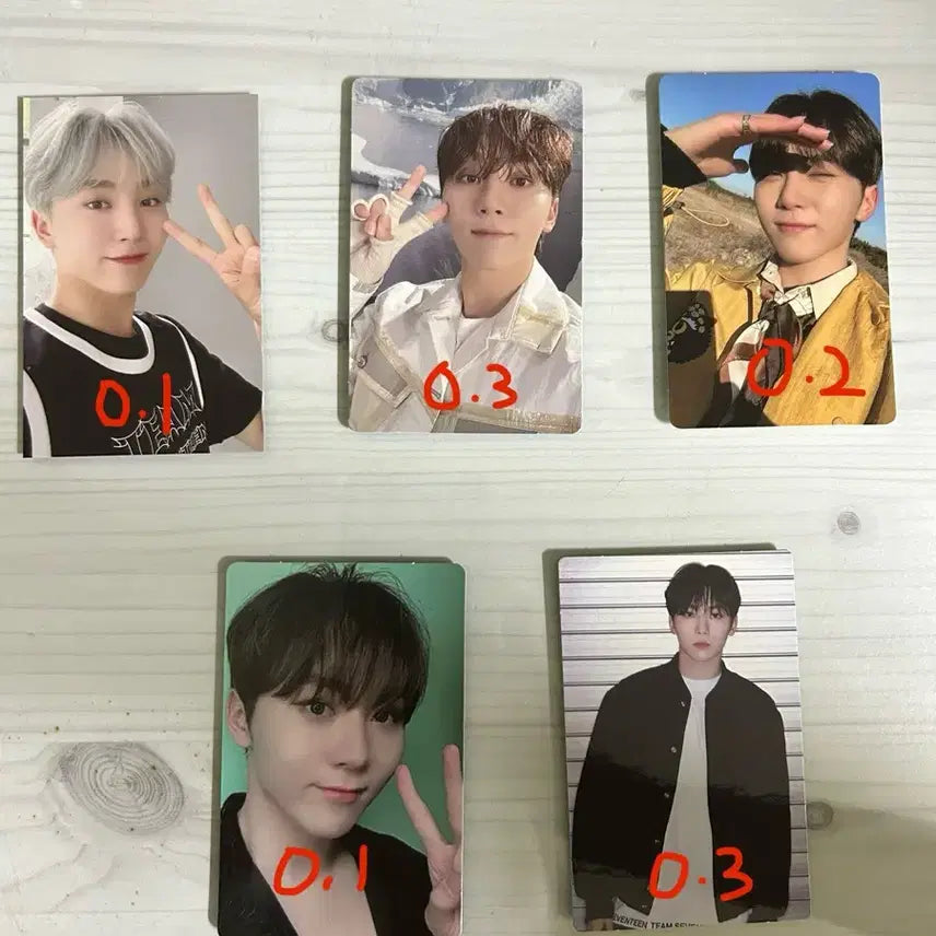 세븐틴 부승관 포카 판매