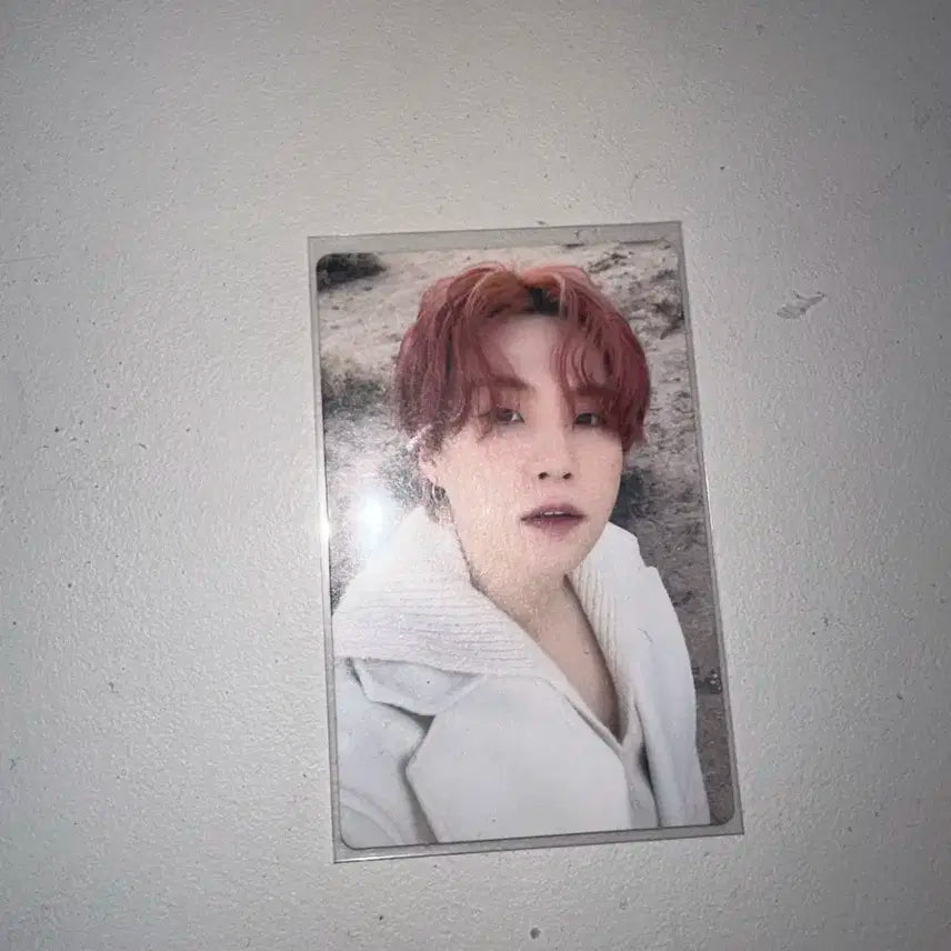 방탄 포트폴리오 me myself 포토북 윤기 포카
