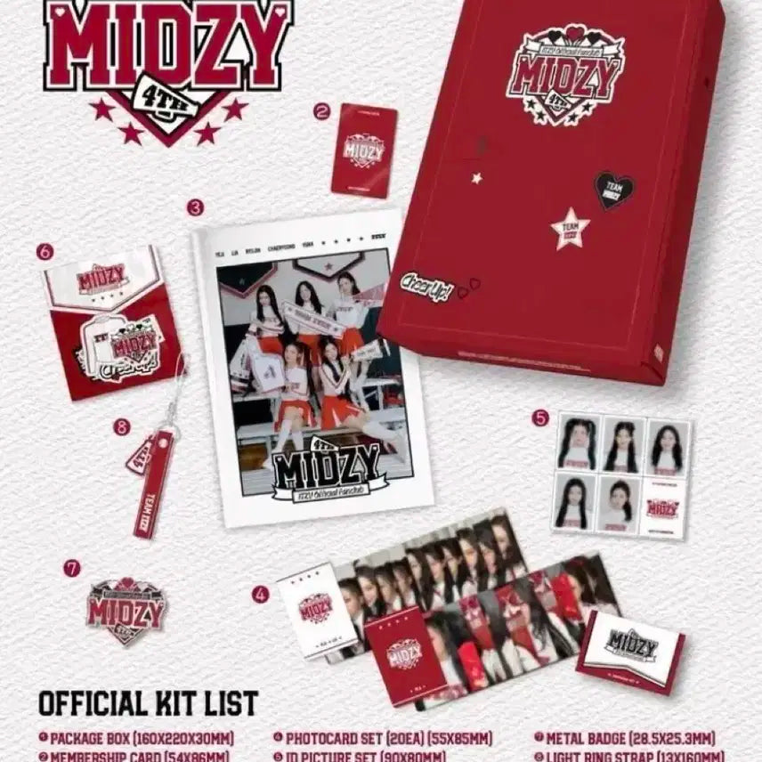 ITZY 있지 4기 팬클럽 키트 판매