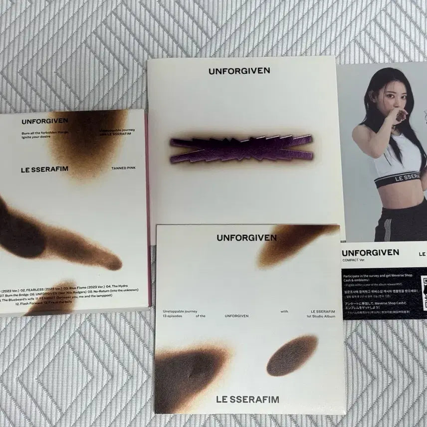 르세라핌 언폴기븐 컴팩트 앨범 팝니다