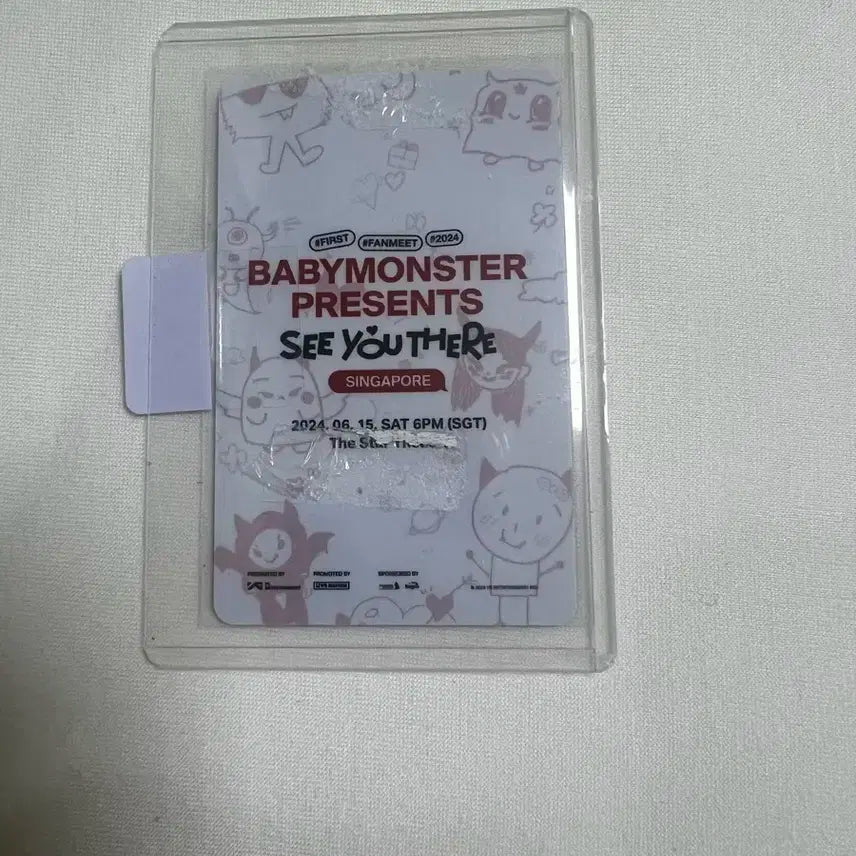 베이비몬스터 아현 포토카드 포카 미공포 베몬 BABYMONSTER
