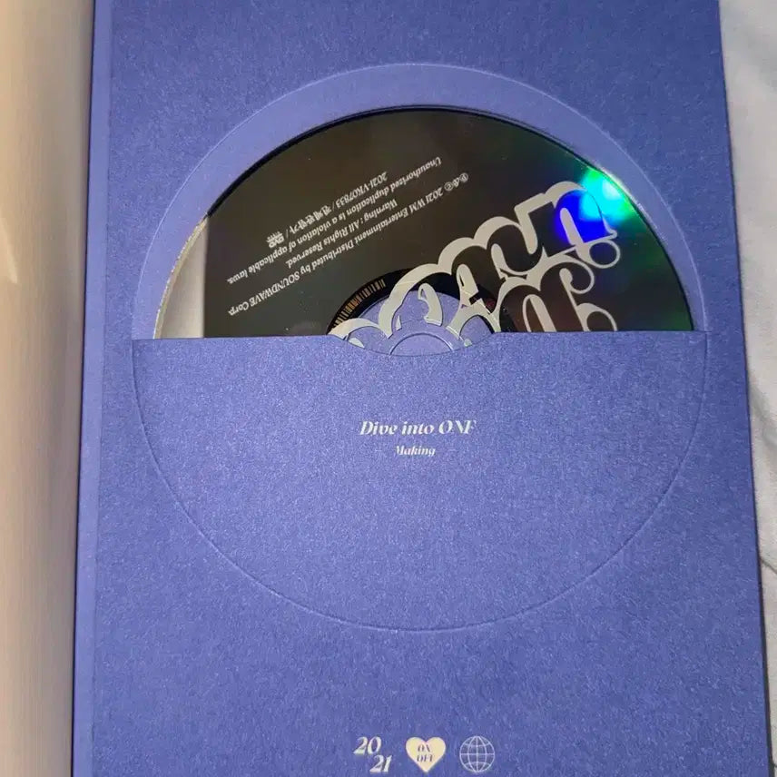 2021 다이브인투 온앤오프 포토북, DVD