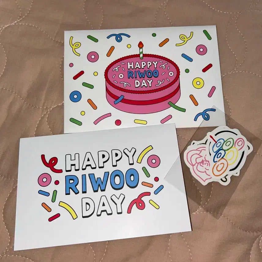 보이넥스트도어 보넥도 리우 생일 MD 팝업 카드 세트