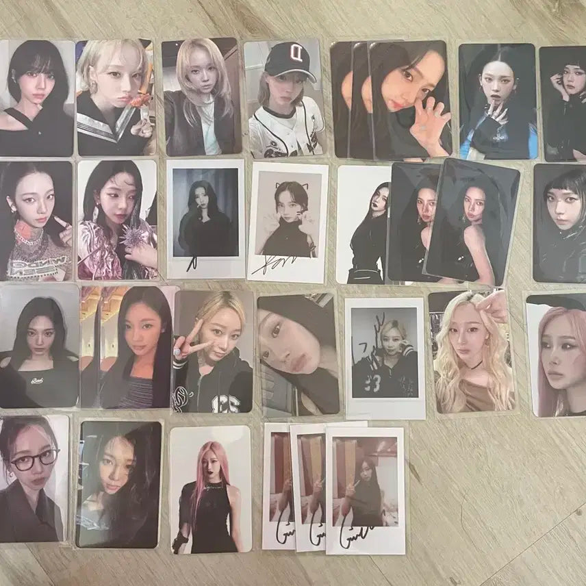 최저가)에스파 포카 급처!