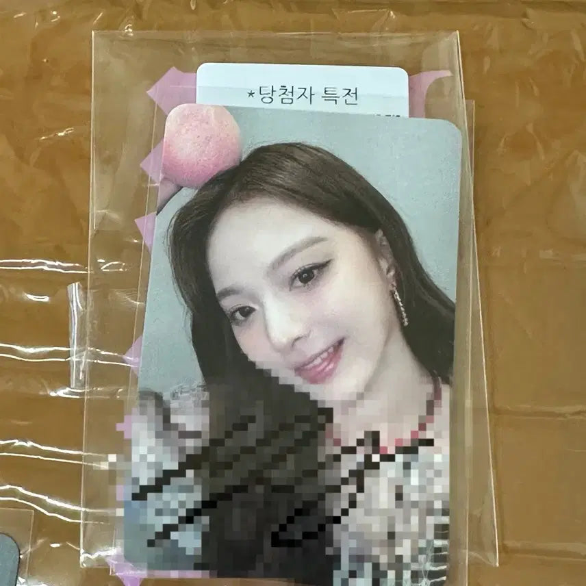[판매] 프로미스나인 위드뮤 막팬싸 이나경 싸인 포토카드