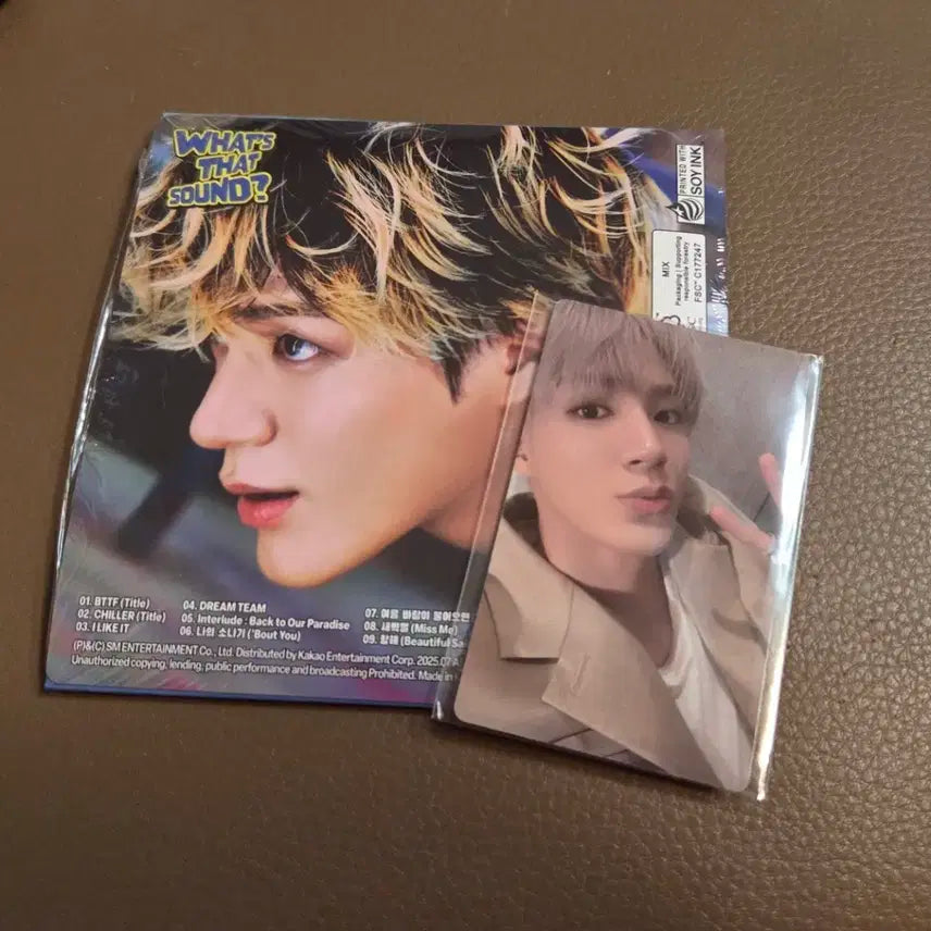 bttf 미개봉 디지팩 앨범 엔시티드림 제노 카운트다운 라이브 미공포