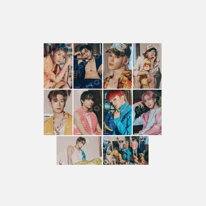 엔시티127 질주 4X6 포토세트 미개봉 새상품