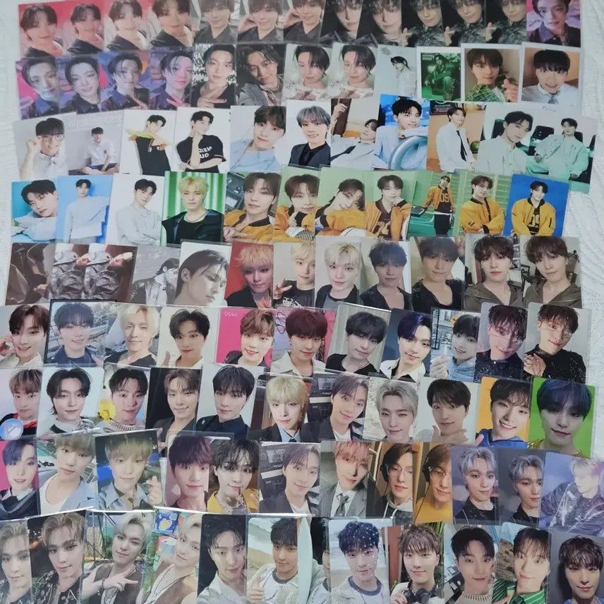 세븐틴 포카 굿즈 퍼즐 앨범 캔뱃지 일괄 양도