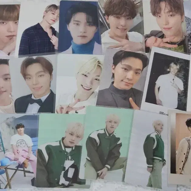 세븐틴 포카 굿즈 퍼즐 앨범 캔뱃지 일괄 양도