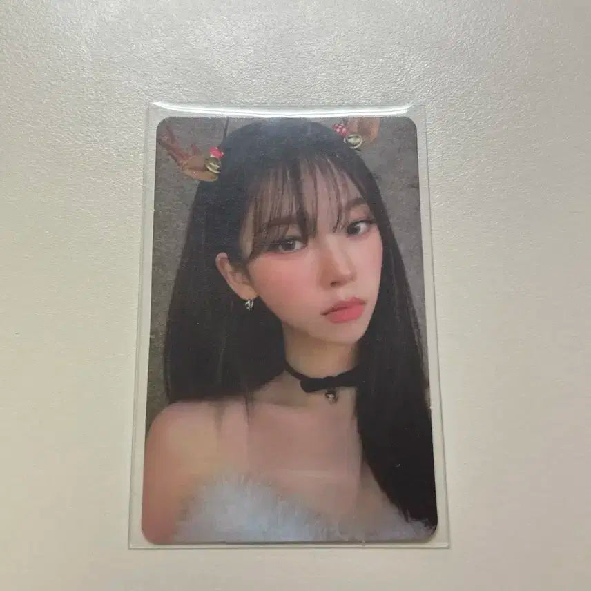 카리나 핑크크리스마스 시그 포카