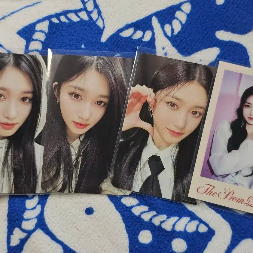 아이브 이서 프롬퀸 블루레이 키트 본품 포카 양도 폴라로이드