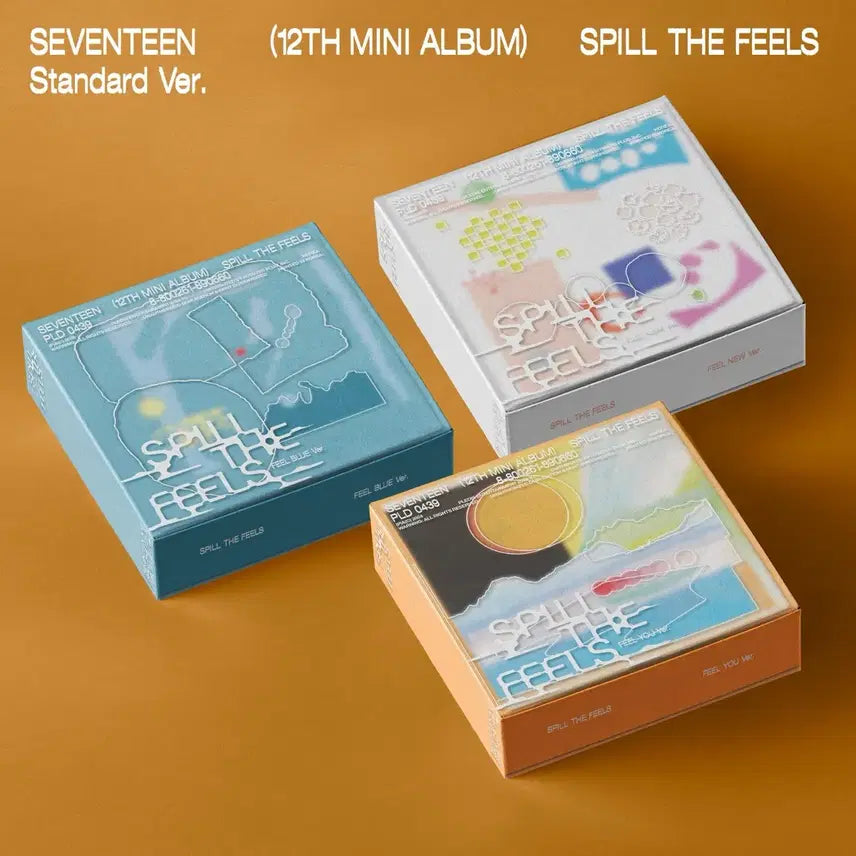 세븐틴 미니 12집 SPILL THE FEELS 미개봉 앨범