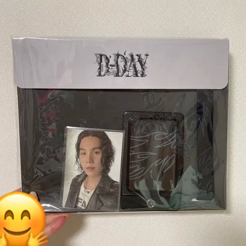 Bts 방탄소년단 슈가 윤기 디데이 d-day 머치 미니 포카 홀더