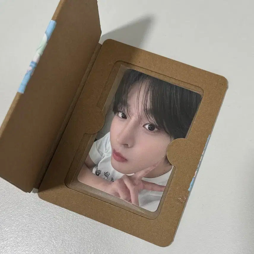 엔시티 위시 리쿠 중국 팝팝 티셔츠 포토카드