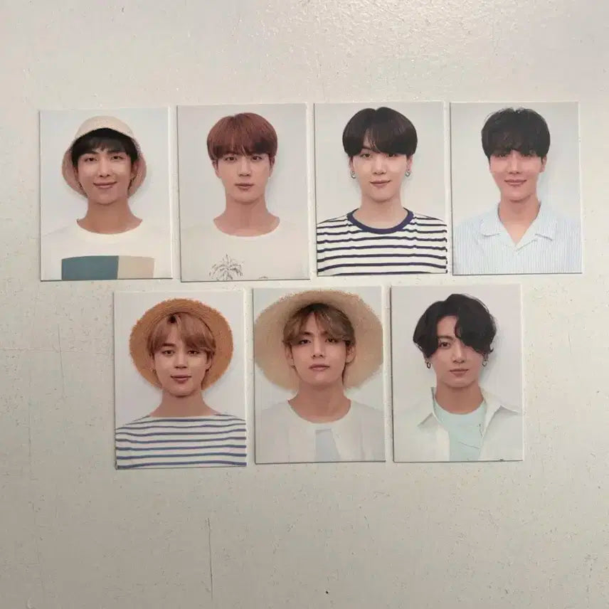 방탄소년단 시즌그리팅 증명사진 세트 양도 판매