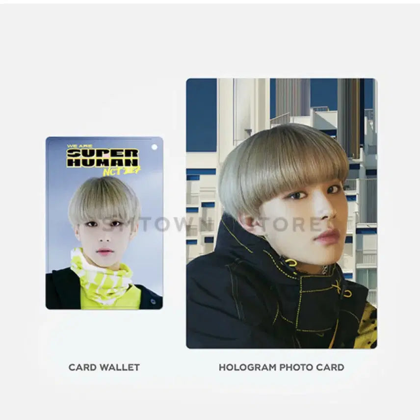 nct127 슈퍼휴먼 정우 홀로그램 포토카드세트