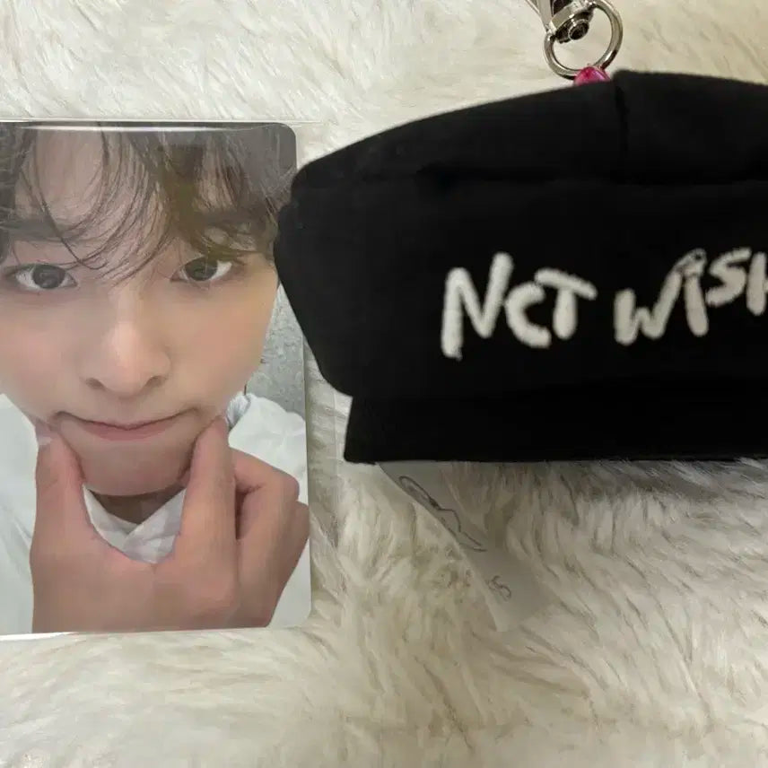 엔시티 위시 리쿠 모자 키링