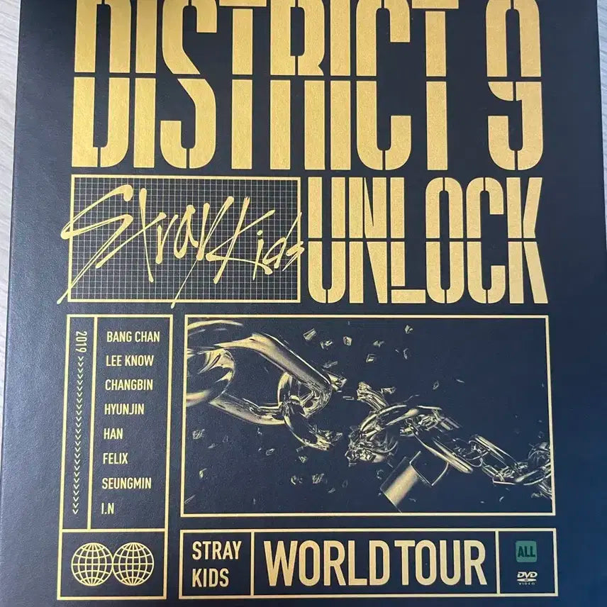 스트레이키즈 스키즈 언락콘 dvd + 예판한정엽서