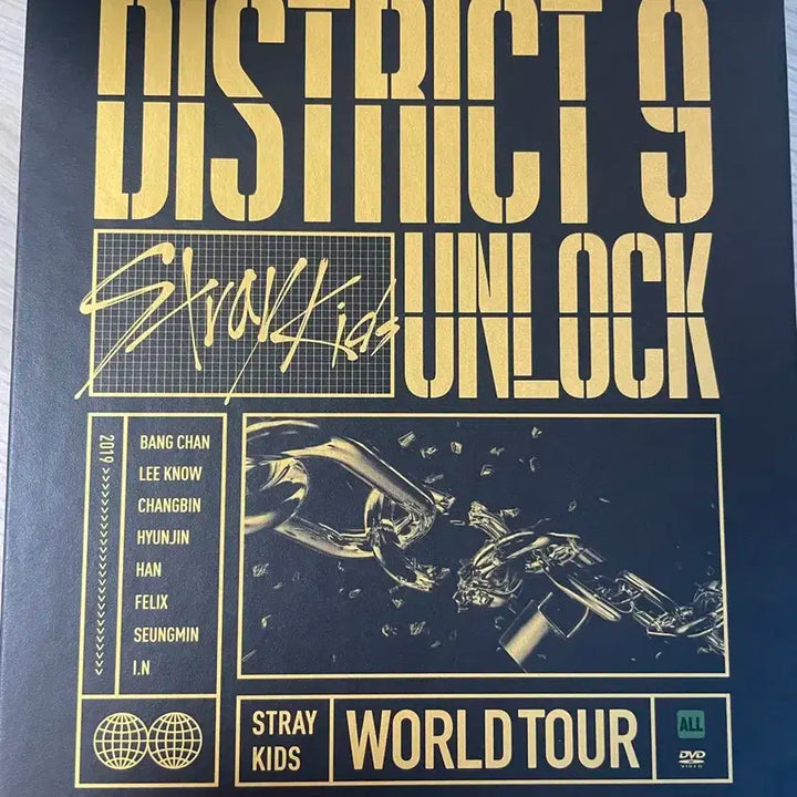 스트레이키즈 스키즈 언락콘 dvd + 예판한정엽서