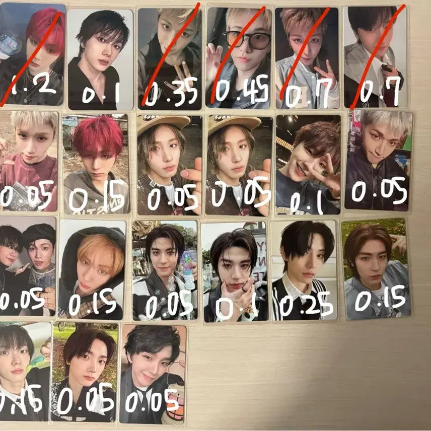 보넥도 포카 판매합니다 쇼케이스 노장르 how 19.99 why