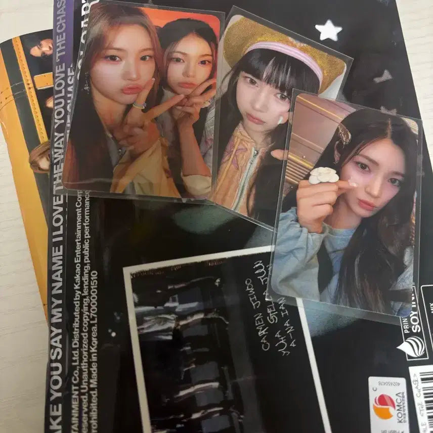하츠투하츠 하투하 앨범 및 포카 일괄 판매