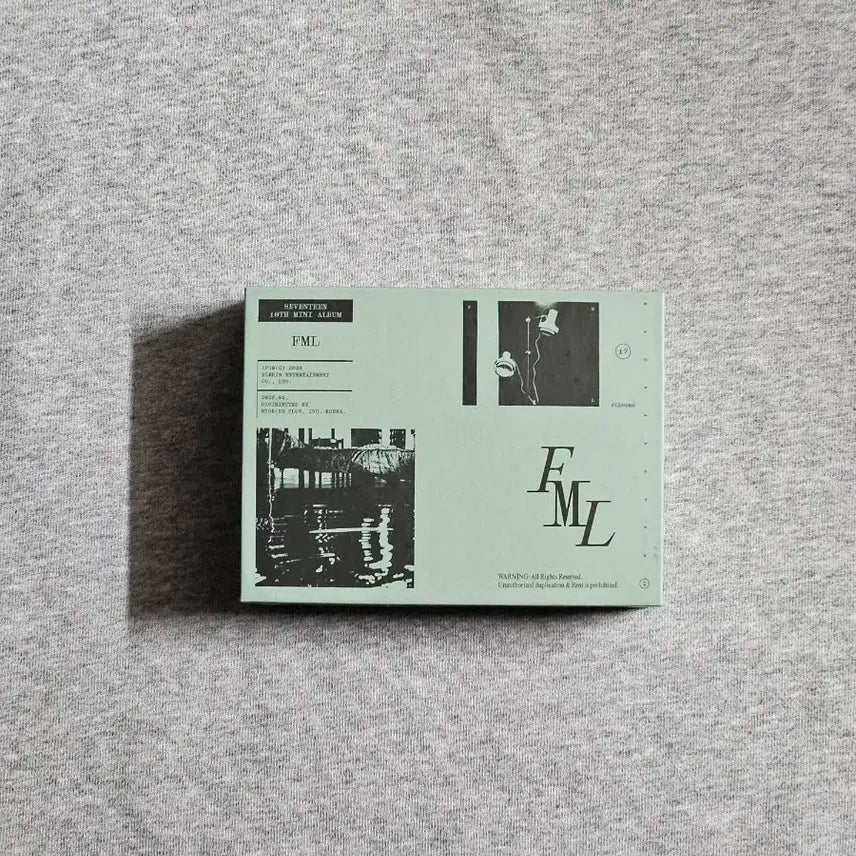 세븐틴 FML 앨범 키트ver. (포카X) 양도 판매