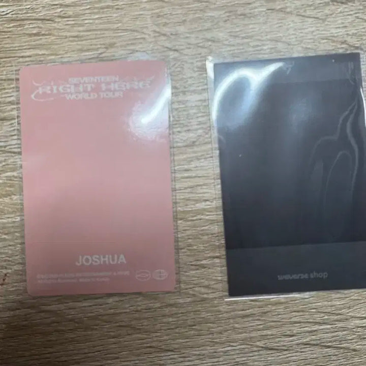 세븐틴 조슈아 고양콘 디비디 포카