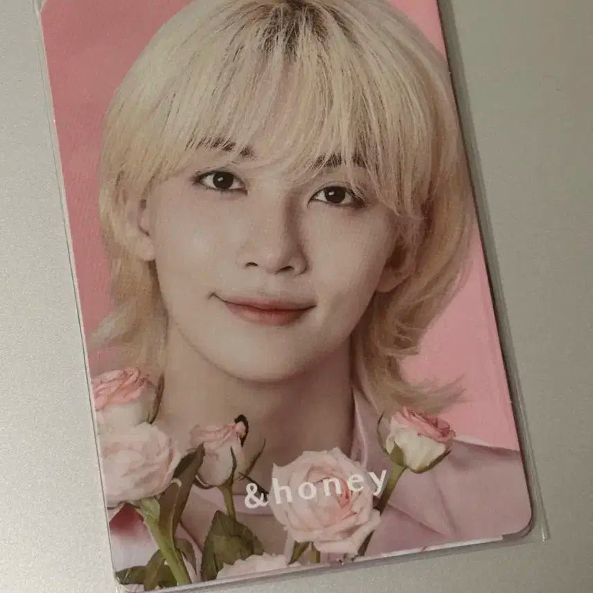 앤허니 앤드허니 정한 포토카드 3장