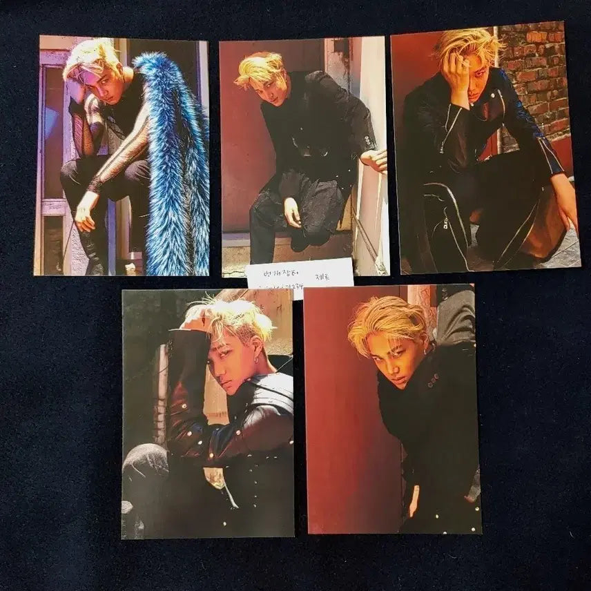 엑소 EXO 카이 KAI Exoclusive 전시회 엽서 세트