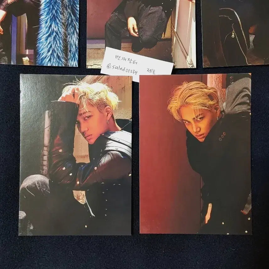 엑소 EXO 카이 KAI Exoclusive 전시회 엽서 세트