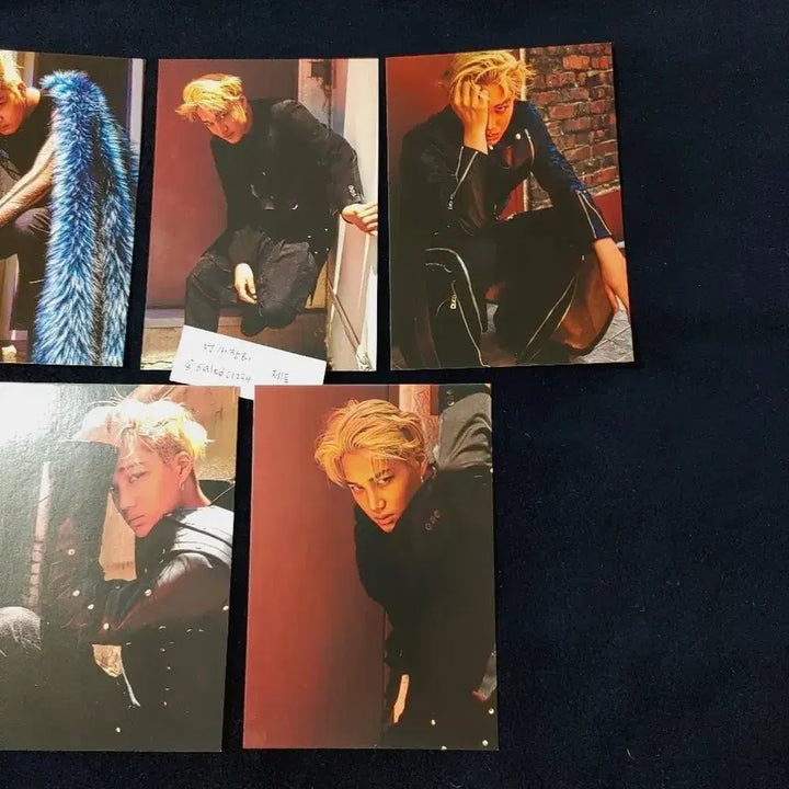 엑소 EXO 카이 KAI Exoclusive 전시회 엽서 세트