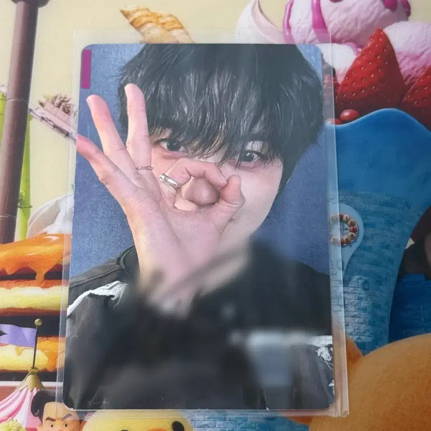 온앤오프 승준 대만 케이몬스터 사인포카
