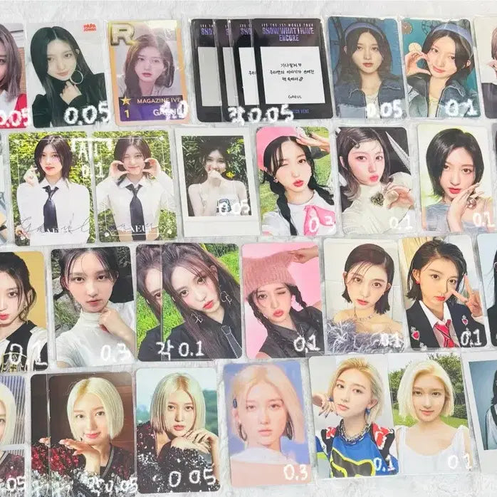 뒷장도 있습니다!) 아이브 유진가을레이원영리즈이서 앨포 엠파시 팬콘포카팩